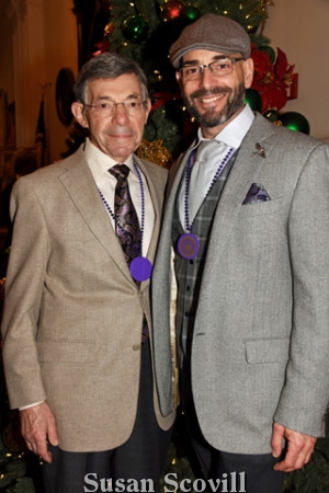 9. Jerry Francesco and his son Gerald Francesco paused for a photo.