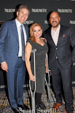 9. Larry Korman, Philadelphia City Representative Sheila Hess and David Plaza.