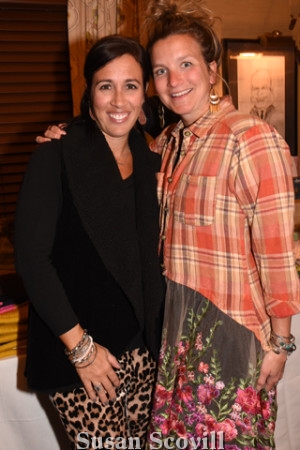 3. Dina Previti and Paige Sullivan attended the event.