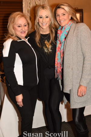 5. Niki Papantoniou chatted with Alex and Barb Oberlies.