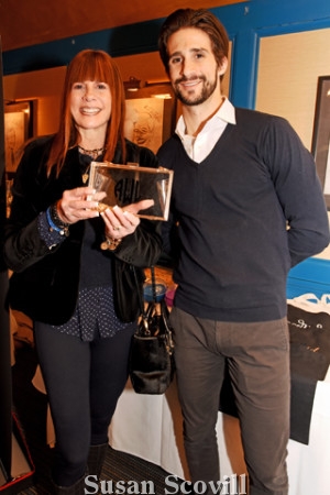 8. Suzie Weiss of First & Marley and Daniel Weiss were pictured at the event.
