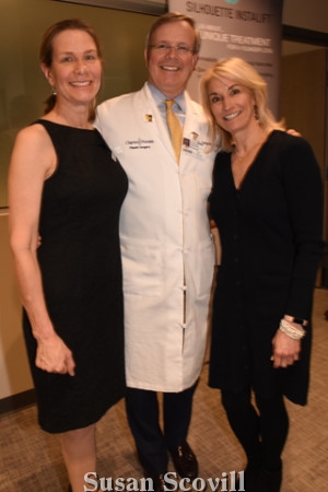 3. Sarah and Dr. Brannon Claytor chatted Renee Girafalco.