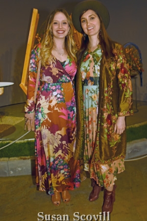 13. Bryce Donnon and Bri Crowley dressed in ''Flower Power'' style for the preview event.