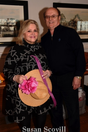 4. Donna Burkhardt and her husband Dr. Barry Burkhardt tried their hand at creating a chapeau!