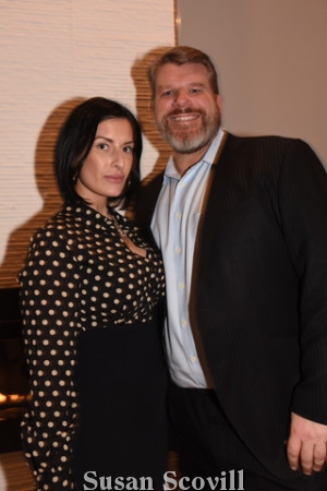 2. Ashley Piotrowski chatted with Curt Bosson.