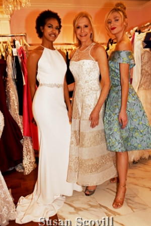 Getting ready to show the fabulous fashions!