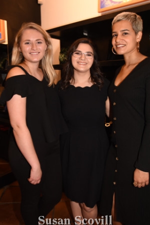 16. Paige Koedding, Stephanie Popa and Ileana Garcia.