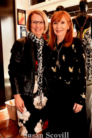 8. Carol Rohrbaugh chatted with Nicole Miller.