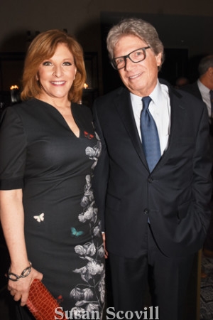 8. Stephanie Stahl of CBS-3 emceed the event. Stephanie was pictured with her husband Jim Trichon.