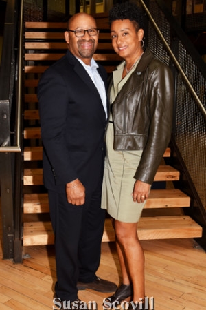 7. Former Philadelphia Mayor Michael Nutter and his wife Lisa.