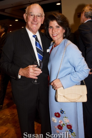 5. Steve Cozen chatted with Margelle Liss.