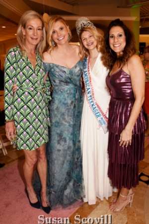 7. Peggy Conlon, Ashley Meyers, Miss America Teenager, Eva McKnight, and Mandy Scanlon.