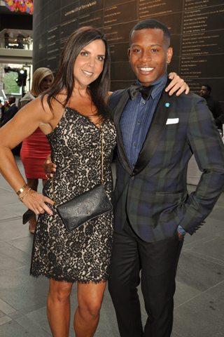 22. Melissa Leonard and Sabir Peele.