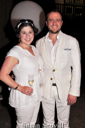 15. Sarah and Joe Maillano had fun at the event,