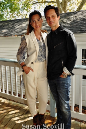 4. Yasmina and John Giordano came out from Center City, Philadelphia to experience the brunch and the Devon Classic ambiance.