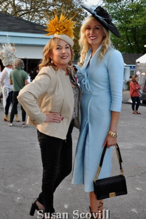 2. Brigid Stasen and Zoya Egan paused for a photo.