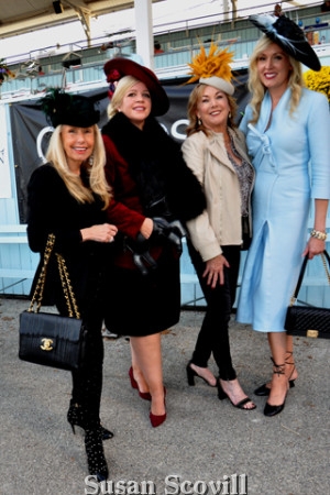 9. The always fabulous foursome, Deborah Van Cleve, Kathleen Keneally, Brigid Stasen and Zoya Egan attended Denim, Diamonds and Dressage.