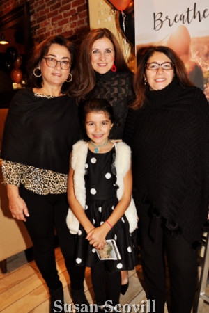 3. Franca Colella and Anna Vuono celebrated the book launch with Tania and her daughter Giada.