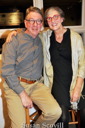 14. Ansen Seale and Artist Doerte Weber traveled from Texas to be part of the exhibit.