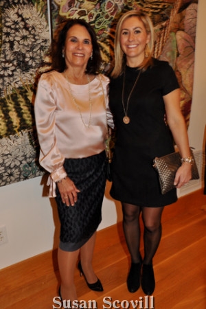 3. Craft Forms committee member Barbara Chimicles and her daughter Stephanie Saunders.