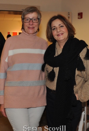 5. Diana Bayer and Kelly Kleinschmidt enjoyed the preview event.