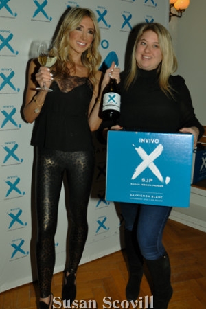 10. Publicist Kristy Sevag and Jennifer Guggheim drew a raffle ticket at the end of the evening!.