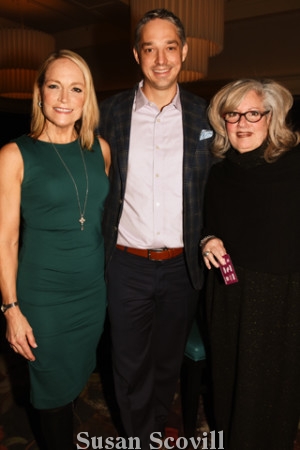 7. Mary Pat Kessler, Bercy owner Justin Weathers and Marilyn Russell.