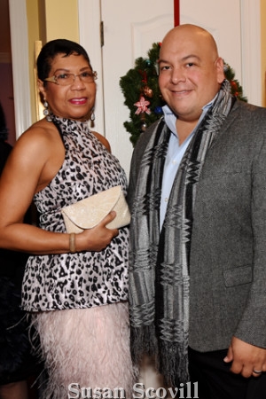 9. Leslie Labess chatted with Jimmy Contreras