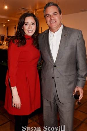 7. Angela Giovine chatted with Matt Cabrey.