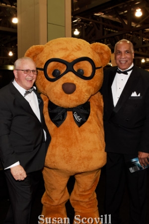 3. Mike Rogers and Ed Neal loved the bear!