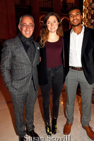 2. Mark Nicoletti chatted with Jane Maguire and Clay Fairbanks, members of the Heart Associations Emerging Leaders.