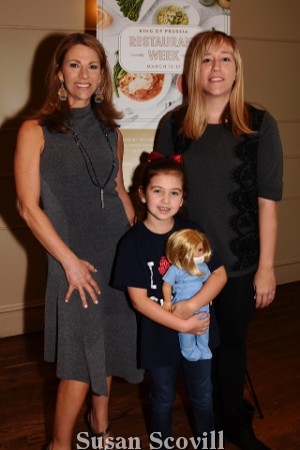 2. Karen Hepp welcomed Emily Garrett and her mother Eleanor, CHOP's Ambassador Family.