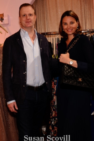 8. Brian Griffin and his fiancée Jennifer Schofield attended the Christos sale at Van Cleve's Wedding Pavilion.