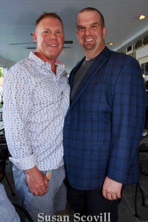 8. Adopt-a-Pig founder Rob Amand chatted with Vince Willis.