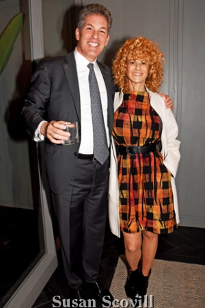 6. Larry Korman welcomed Philadelphia's Film industry's founder Sharon Pinkenson to the unveiling event.