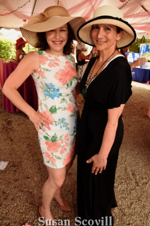 Philly Mag's Melissa Jacobs and Conni McDonnell of Touché Accessories.