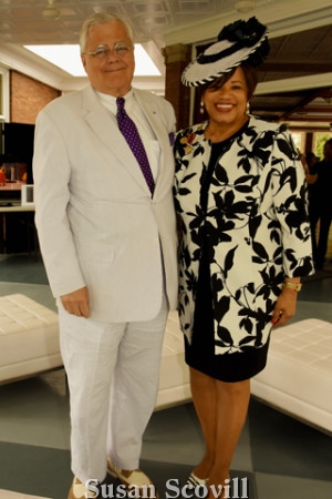 6. David and Pat Nogar brought their fashionable flair to the event!