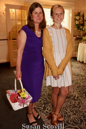 7. Edith Mochnaly brought her daughter Kerrie to the luncheon.