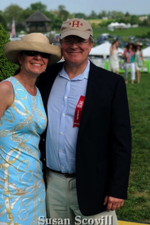 17. Sarah Clsytor and her husband Dr. Brennan Claytor attended the Radnor Hunt Races.Dr. Claytor served as a race sponsor.