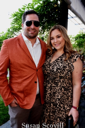 11. Jason and Rachel Cevera were pictured arriving at the fundraiser..