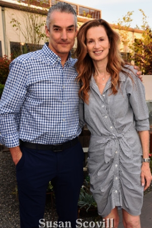 8. Marc and Amy Brownstein attended the event.