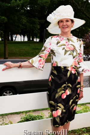 Patsy Sauri won "The Best Hat" contest.