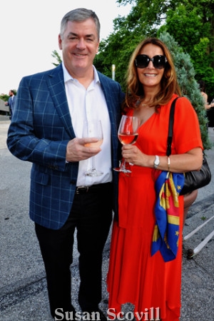 13. John Grady and Athena Antonopolos.