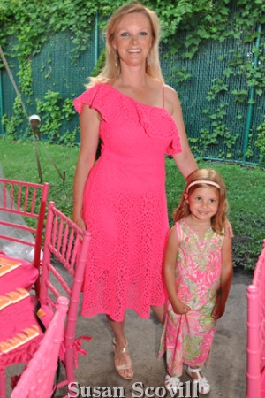 13. Alison Young brought her daughter Zoe Maser to the event.