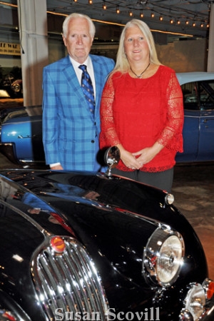 12. Mike Tillson and Susan Tatios welcomed guests to the fundraiser.