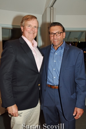 4. Dr. Brannon Claytor chatted with RZWealth founder and president Irv Rosenzweig.