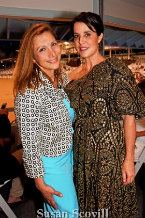 8. Conni McDonnell of Touché Accessories chatted with Dori Broudy.