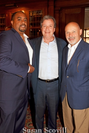 14. Carlo Batts of Rittenhouse Appraisals chatted with John Smyth of Real Property Solutions and Peter Porretta of Lighhouse Architecture.