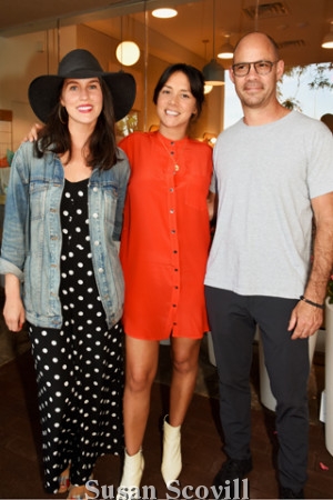 5. Lauren Niles, Antoinette Johnson and Erik Oberholtzer