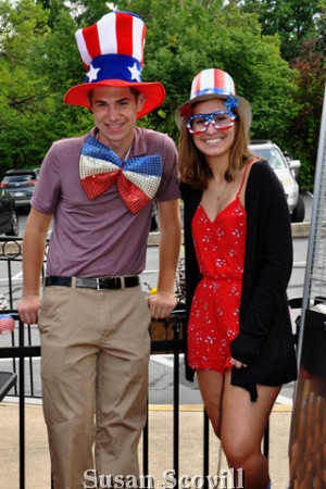 14. Jacob Rivers and Orianna Lucci were dressed for the occasion!